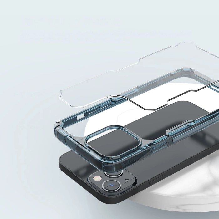 Etui Nillkin Nature TPU Pro do Apple iPhone 14 Plus (niebieskie)