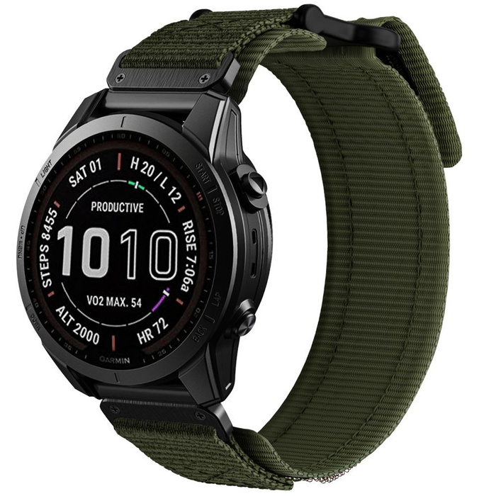 Pasek Tech-protect Scout Pro Garmin Fenix 5 / 6 / 6 Pro / 7 Military Green