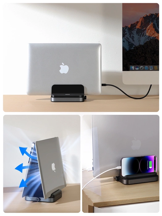 Soporte para portátil Joyroom negro (JR-ZS374)