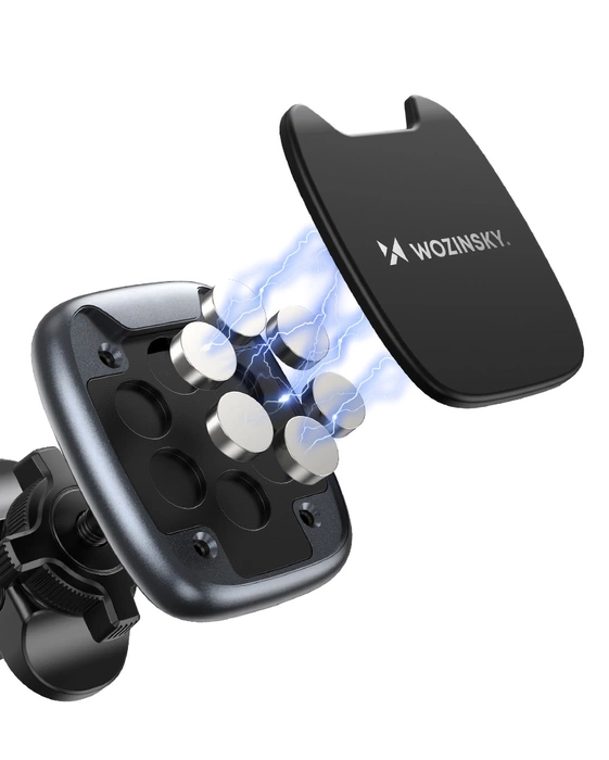 Wozinsky WUMTK porta cellulare magnetico per bocchetta dell&#39;aria dell&#39;auto - nero