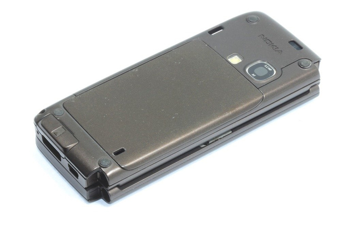 NOKIA C2-02 Funda Frontal + Deslizante Original Grado B Negro