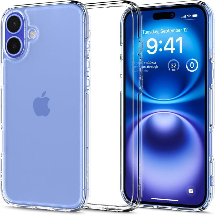 iPhone 16 Spigen Ultra Hybrid Crystal Clear Hülle