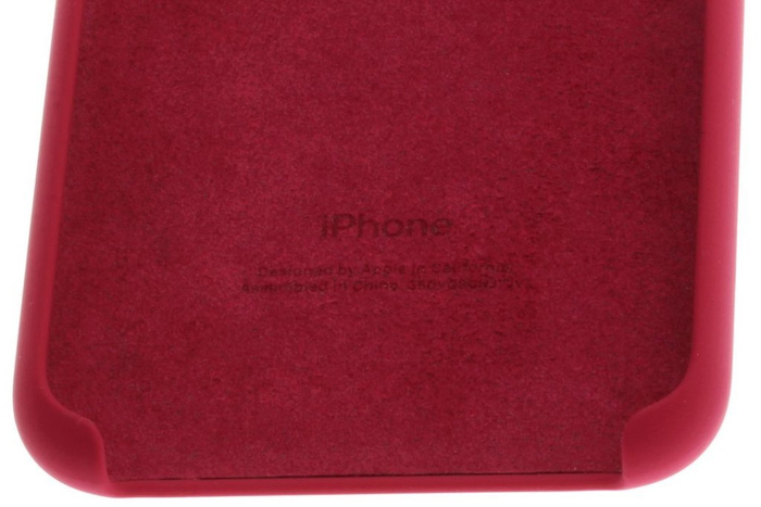 Étui iPhone 8 7 Apple Étui en silicone véritable MQGT2ZM/A Rose Red New Case