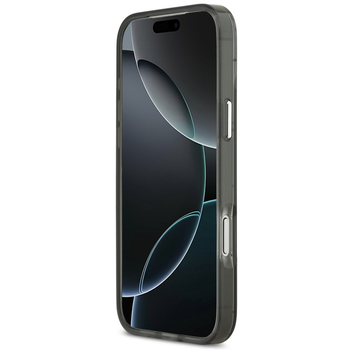 Etui Karl Lagerfeld IML KL Monogram      MagSafe do iPhone 17 Pro Max czarny