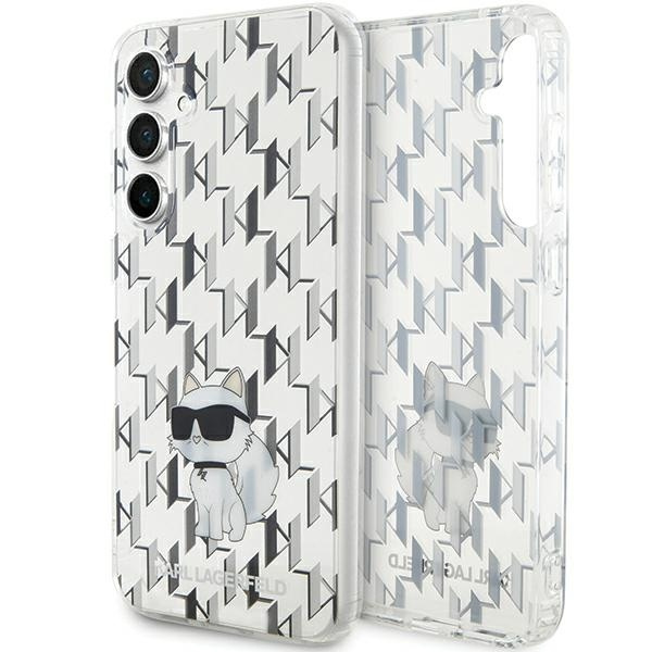 Etui Karl Lagerfeld KLHCS23FEHNCMKLT Samsung Galaxy S23 FE S711 transparent hardcase Monogram Choupette Case