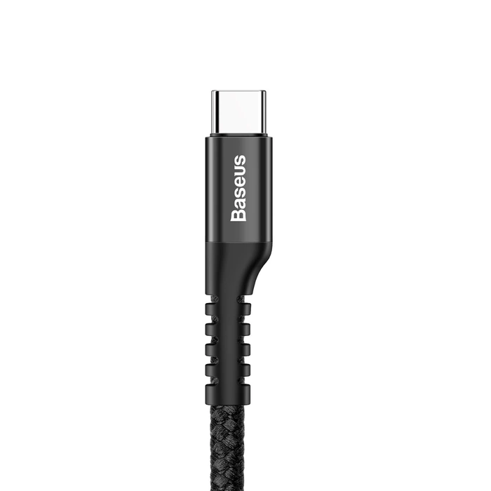 Cable springnew USB-C Baseus Spring 1m 2A black