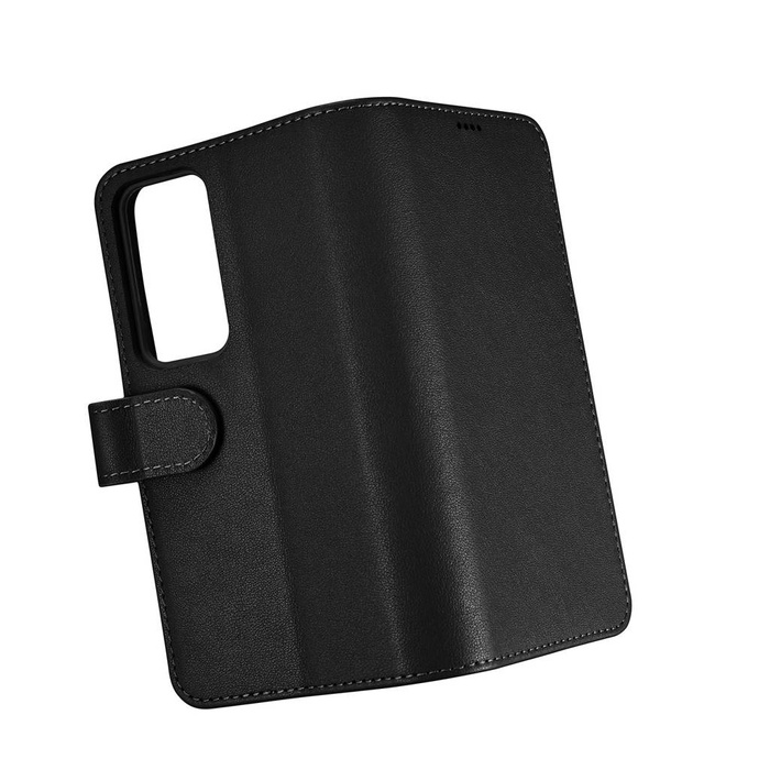 iCarer Wallet Case para Samsung Galaxy S23 funda de cuero cartera negra