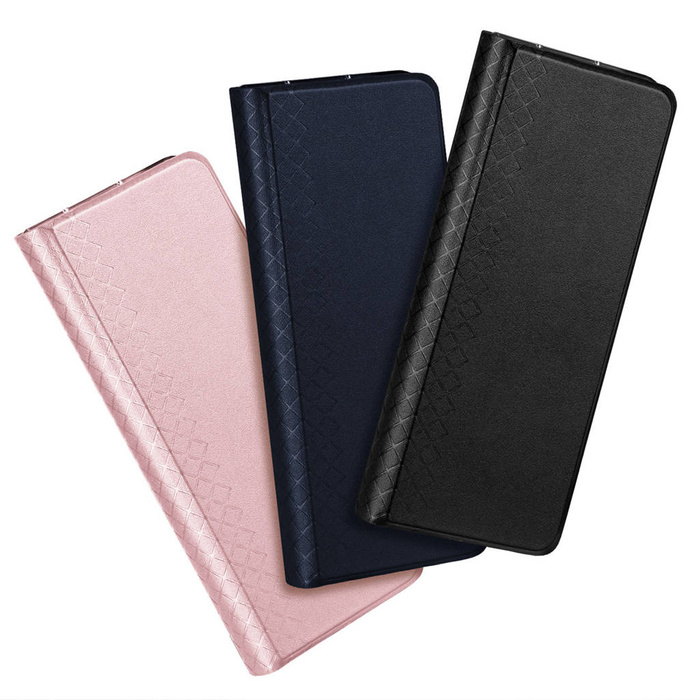 Funda de Cuero con Tapa para Samsung Galaxy Z Fold5 5G Dux Ducis Bril - Rosa