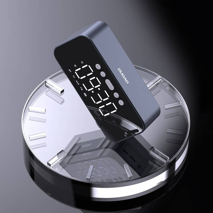 Dudao Y17 Bluetooth-Uhr/Lautsprecher – Silber