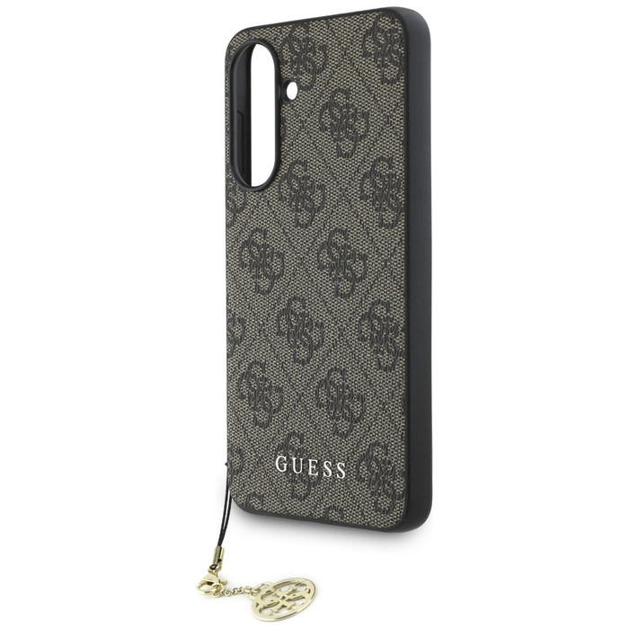 Etui Guess 4G Charms Collection do       Samsung Galaxy A36 brązowy