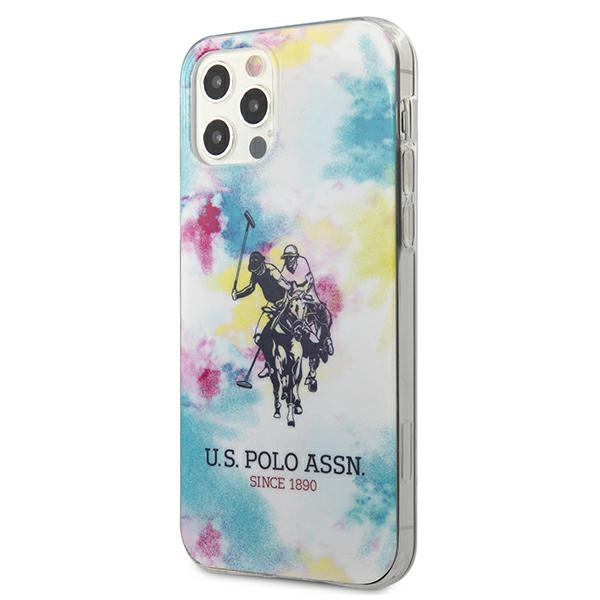 Pouzdro US POLO Apple iPhone 12 Pro Max 6.7 Tie &amp; Dye Collection USHCP12LPCUSML Vícebarevné pouzdro