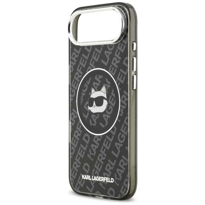 Etui Karl Lagerfeld IML Choupette Head   Logo MagSafe do iPhone Air czarny