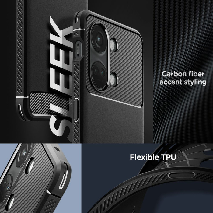 Coque Spigen Rugged Armor Oneplus Nord 3 5g MATTE Noir