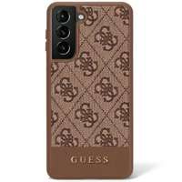 Funda Guess GUHCS23MG4GLBR S23 Plus S916 marrón/marrón durocase 4G Stripe Collection