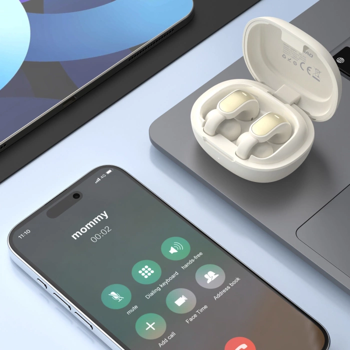 Dudao U20 Pro TWS Bluetooth-Kopfhörer, kabellos, Weiß