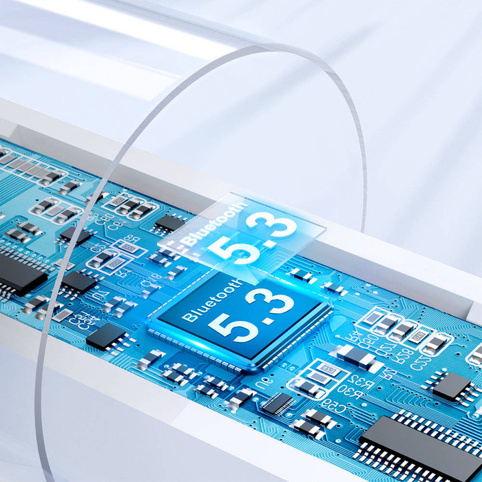 Bezdrátová sluchátka Joyroom TWS ENC vodotěsná IPX4 Bluetooth 5.3 bílá (JR-TL11)