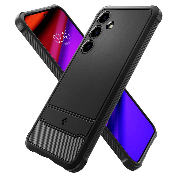 Coque Spigen Rugged Armor Samsung Galaxy S24+ Plus MATTE Noir Case