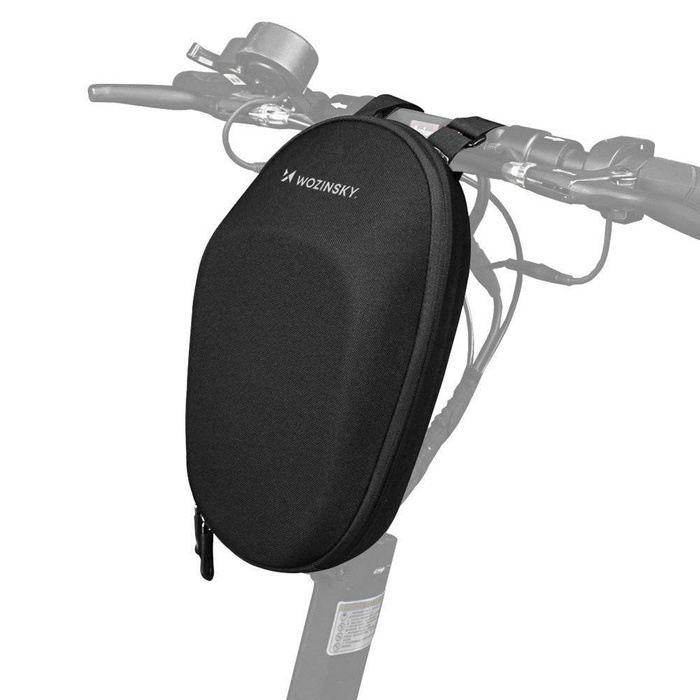 Wozinsky Waterproof electric scooter handlebar bag 4L black (WSB1BK)