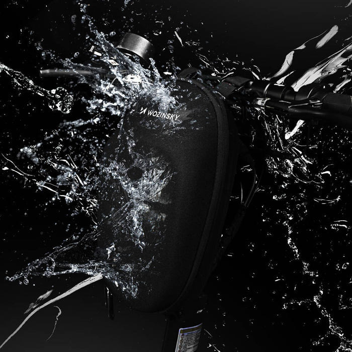 Wozinsky borsa da bar per scooter impermeabile borsa per scooter 4l nero (WSB1BK)