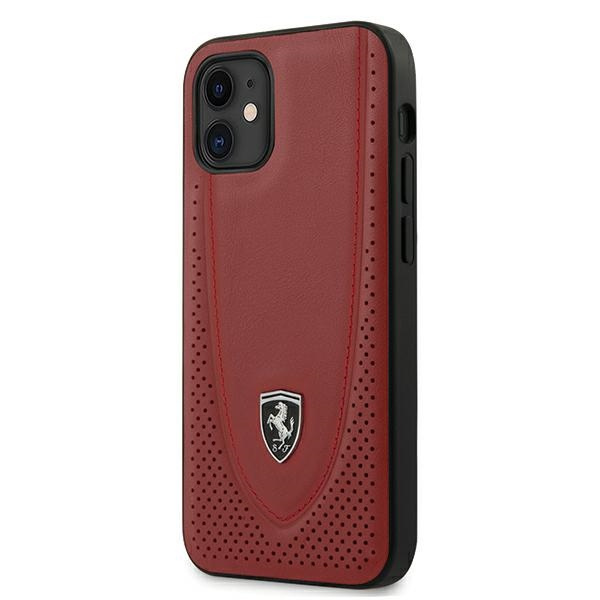 Etui FERRARI Apple iPhone 12 Mini 5,4 Off Track Perforated FEOGOHCP12SRE Czerwony Hardcase