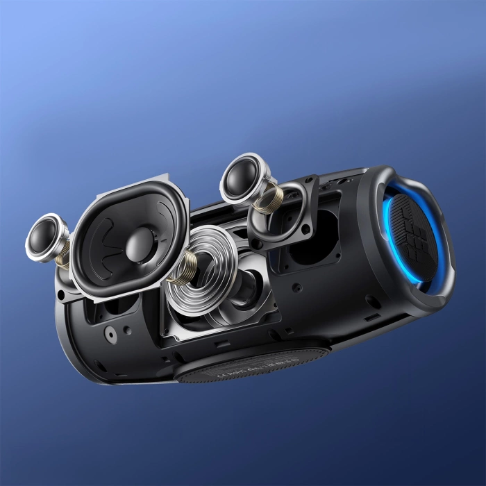 Tronsmart Mirtune S100 50W Bluetooth 5.3 IPX7 Kabelloser Lautsprecher - Schwarz