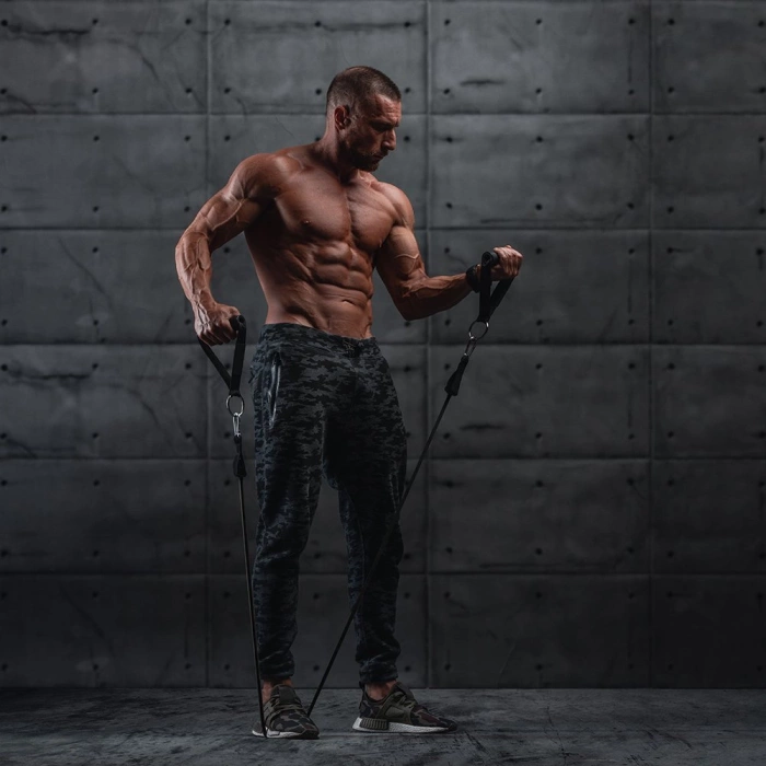 Wozinsky Set Fitnessbänder Übungs-Expander + Zubehör (WRTS5-01)