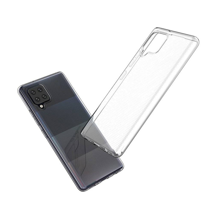 Cover in gel per Ultra Clear 0.5mm per Samsung Galaxy A12 / Galaxy M12 trasparente