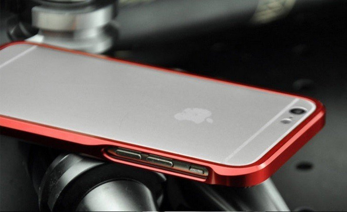 Case LJY Sword 6 iPhone 6 6S Aluminum Bumper Frame Blue