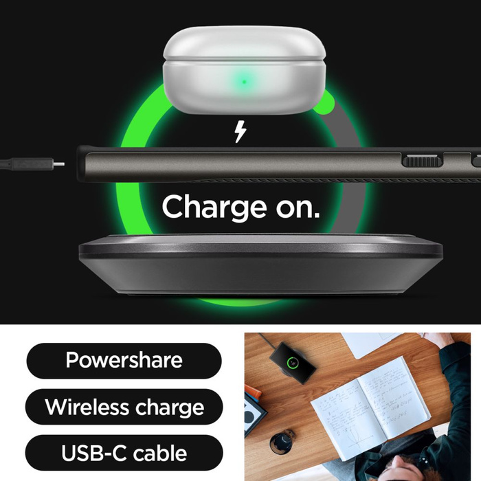 Funda Spigen Neo Hybrid GALAXY S23 ULTRA GUNMETAL