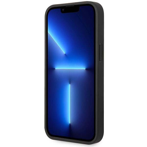 Cover Bmw Bmhcp15s22pvtk IPhone 15 / 14 / 13 6,1" nero/nero Hardcase M Quilted Tricolor Case