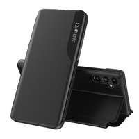 Funda Eco Leather View Case para Samsung Galaxy A14 con soporte abatible negra