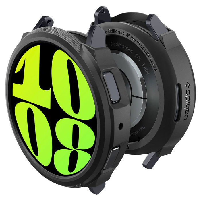 Coque Spigen Liquid Air Samsung Galaxy Watch 6 (44 MM) MATTE Noir Case