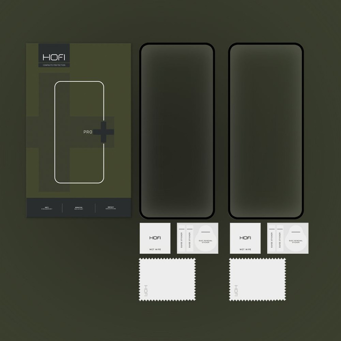 Szkło Hartowane Hofi Glass Pro+ 2-pack Xiaomi Redmi 13 Black