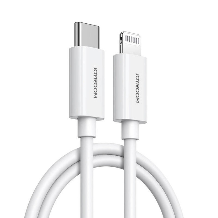 Joyroom cable USB tipo C - Lightning 27W PD 1,2m blanco (S-M430)