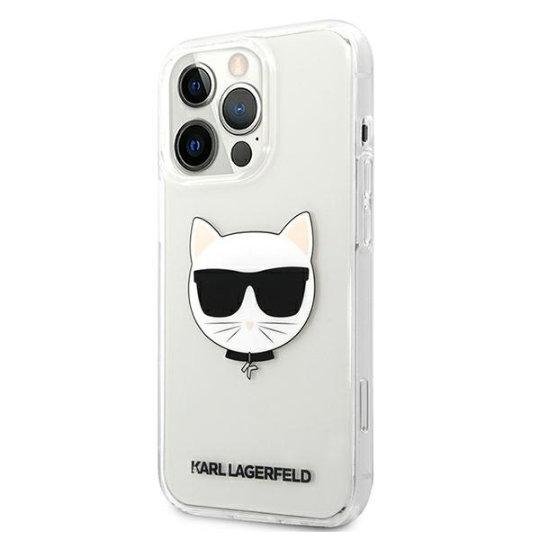 Cover KARL LAGERFELD Apple iPhone 13 Pro Max Choupette Head Clear Hardcase