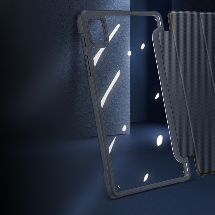 Dux Ducis Toby Armored Flip Smart Case pour Realme Pad Mini avec porte-stylet Noir