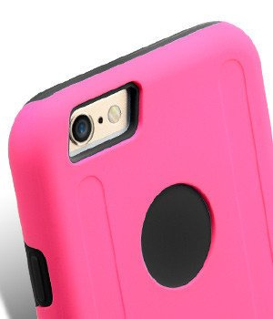 Pouzdro iPhone 6 6S 4.7 MELKCO Dual Layer Pink / Black