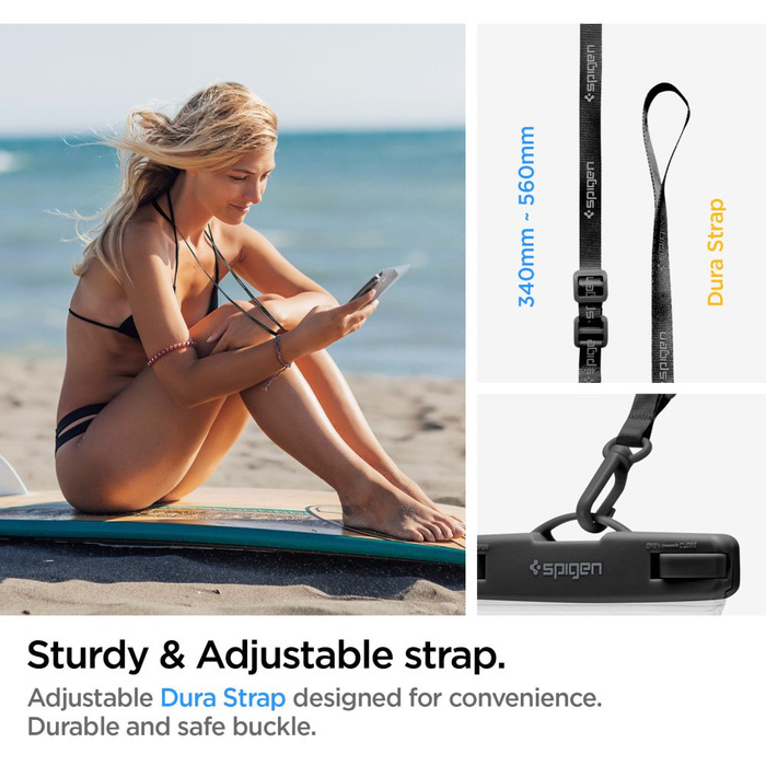 Spigen A601 UNIVERSAL WASSERDICHT Case GLASKLAR