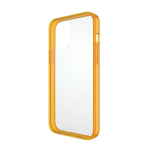 PanzerGlass ClearCase iPhone 13 Pro Max 6.7" Antibakteriell Militärische Qualität Tangerine 0343