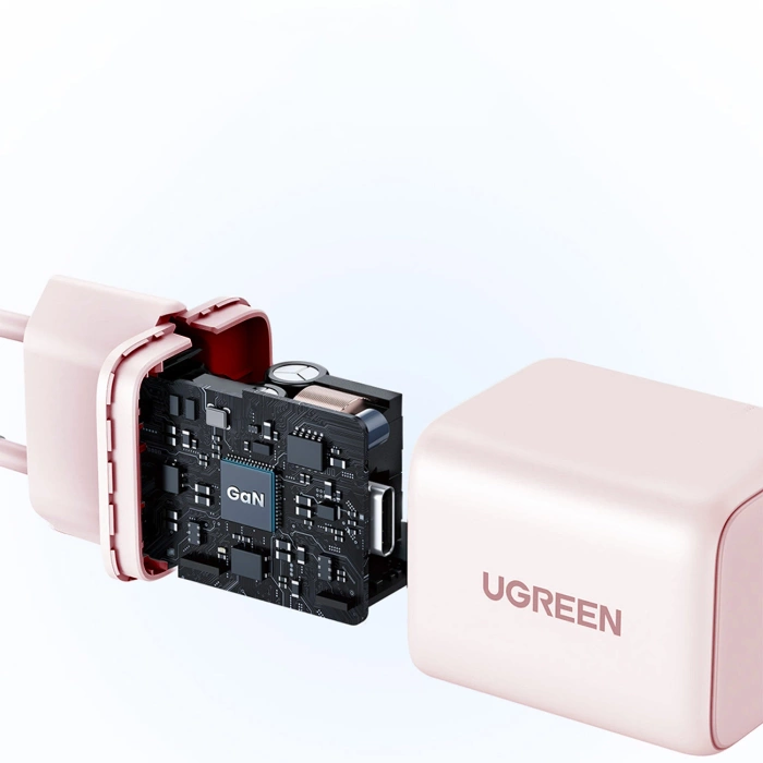 Ugreen X512 20W GaN 1x USB-C Wall Charger - Pink
