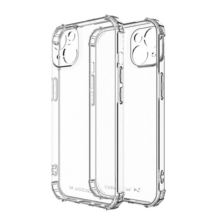 Obal Wozinsky Anti Shock Obal Pro iPhone 14 Pancéřový kryt Transparentní Case