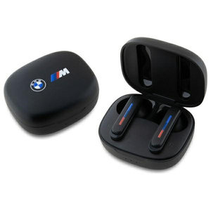 BMW headphones Bluetooth BMBEMIATP20LOK TWS + docking station black/black Printed Logos
