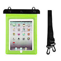 Custodia impermeabile per tablet in PVC - verde
