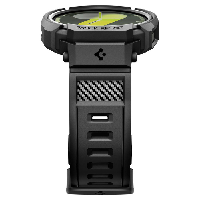 Spigen Rugged Armor "PRO" SAMSUNG Galaxy Watch 8 (40 MM) MATTE SCHWARZ