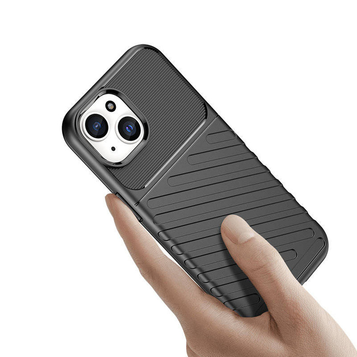 Funda blindada Thunder para iPhone 15 - negra