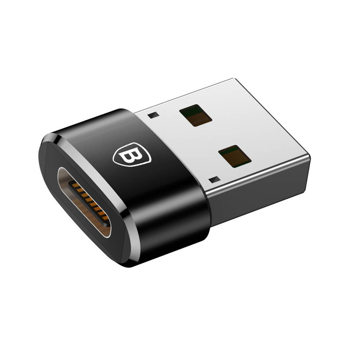 Adattatore Baseus Adattatore USB da tipo C a USB nero (CAAOTG-01)