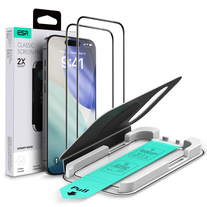 Tempered Glass ESR ULTRAFIT GEHÄRTETES GLAS 2ER-PACK IPhone 17 AIR CLEAR