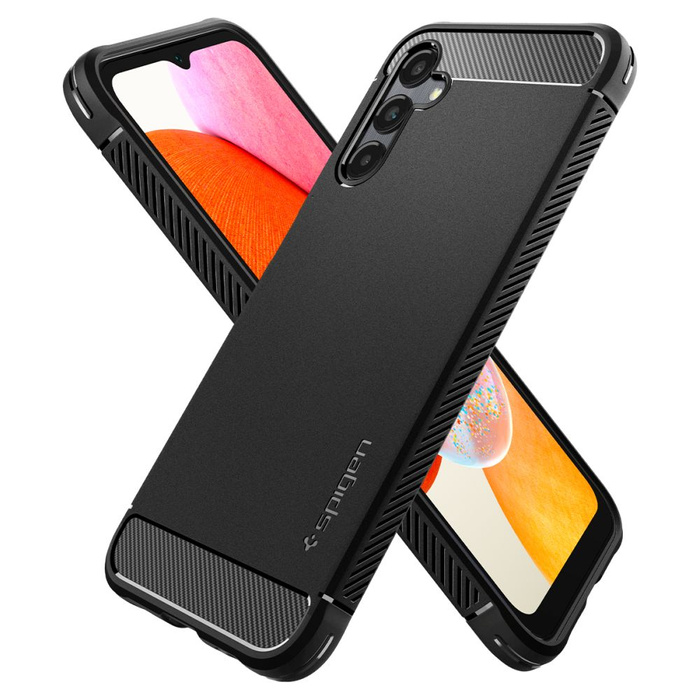 Hülle Spigen Rugged Armor Galaxy A14 4G / Lte MATTE Schwarz