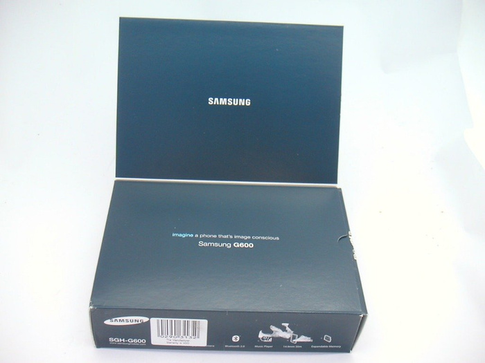 SAMSUNG G600 Modrý box na CD, Kábel