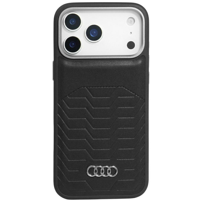 Etui Audi GT Synthetic Leather MagSafe   do iPhone 17 Pro Max czarny